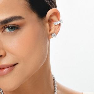 Piercing Corações Cravejado em Prata 925