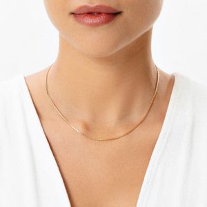 Corrente Malha Especial em Prata 925 com Banho de Ouro Amarelo 18k - 40 cm