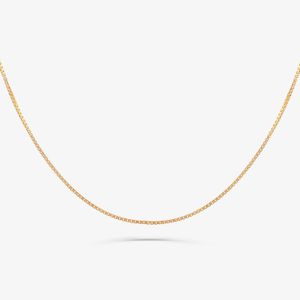 Corrente Malha Veneziana em Ouro Rosé 18k - 60 cm