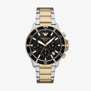 Relógio Emporio Armani Cronógrafo Masculino em Aço Bicolor AR11680B1