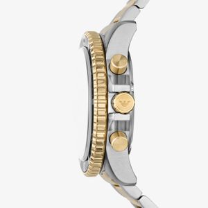 Relógio Emporio Armani Cronógrafo Masculino em Aço Bicolor AR11680B1