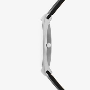 Relógio Skagen Grenen Unissex em Couro Preto SKW6814B1