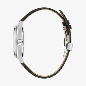 Relógio Bulova Masculino em Couro Preto 96A310