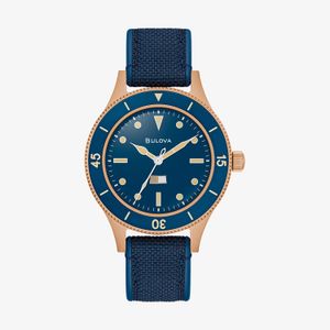Relógio Bulova Automático em Nylon Cordura e Borracha 98A325N