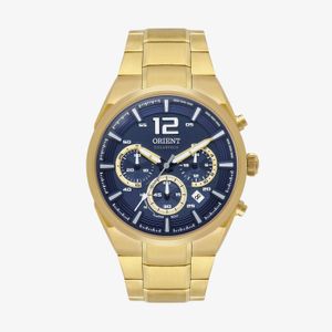 Relógio Orient Solartech Crono Masculino Em Aço MGSSC055