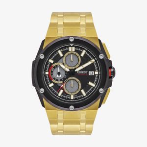 Relógio Orient Solartech Crono Masculino Em Aço MGSSC056