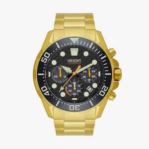 Relógio Orient Solartech Crono Masculino Em Aço MGSSC057