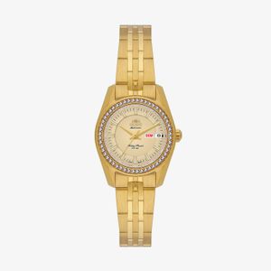 Relógio Orient Automático Feminino Em Aço NH6GG006
