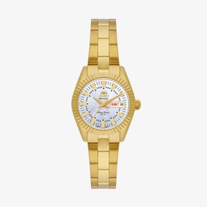 Relógio Orient Automático Feminino Em Aço NH6GG005