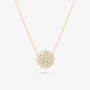 Pingente com Diamantes em Ouro Amarelo 18k - 11 mm