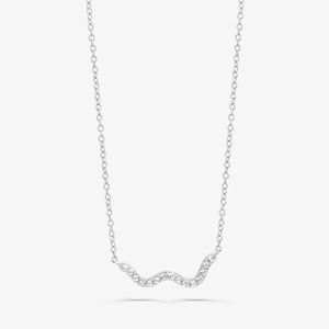 Colar Curvas com Topázio em Prata 925